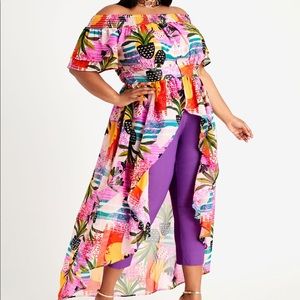 NWT hi lo duster from Ashley Stewart